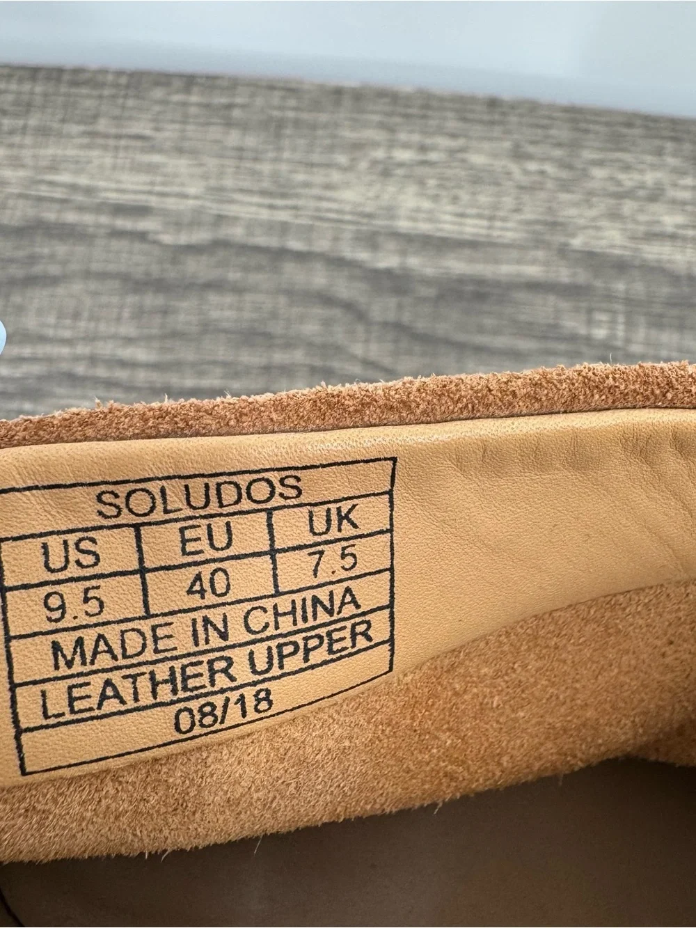 Soludos venetian suede